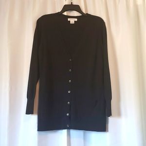 Liz Claiborne black cardigan
